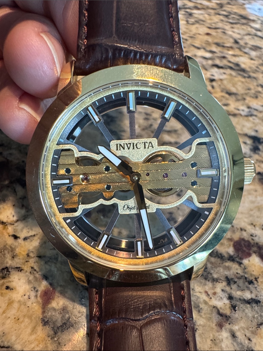 Invicta Objet D Art self winding automatic watch